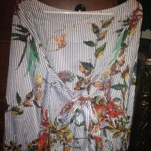 Shein plus size floral top
